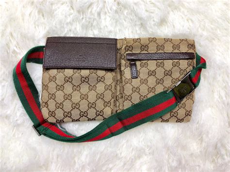 gucci black and gold fanny pack|Gucci fanny pack ioffer.